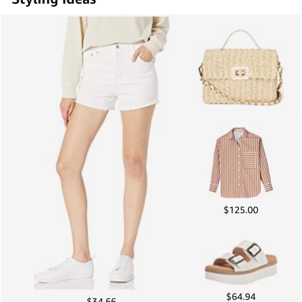 Natural/Ivory Sift Straw Purse w/Chain - Picture 15 of 16